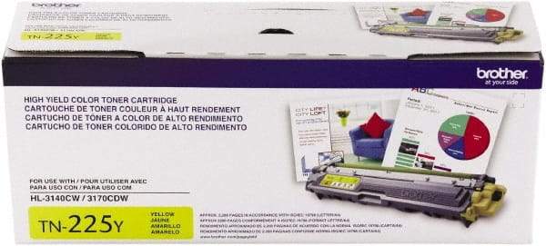 Brother - Yellow Toner Cartridge - Use with Brother HL-310CW, 3170CW, 3180CDW, MFC-9130CW, 9330CDW, 9340CW - Top Tool & Supply