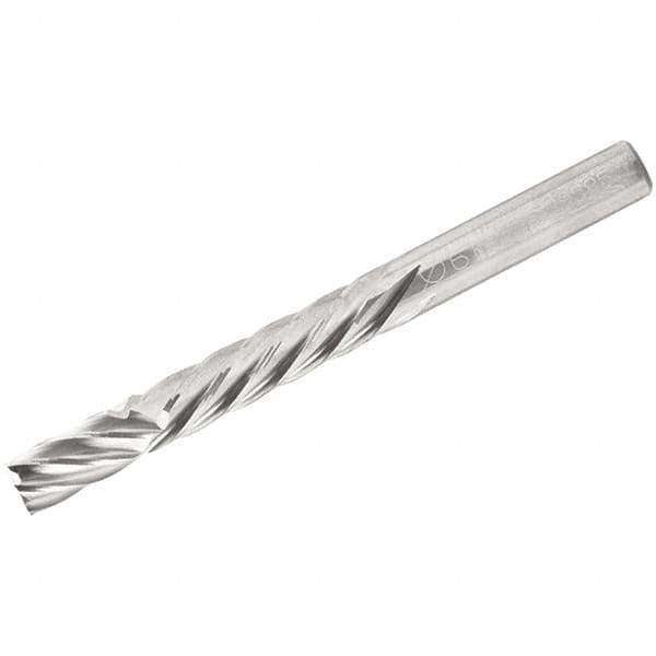 Iscar - 12mm Cutting Diam x 24mm Length of Cut, 8 Flute, Compression Spiral Router Bit - Uncoated, Right Hand Cut, Solid Carbide, 83mm OAL x 12mm Shank Diam, Square End - Top Tool & Supply