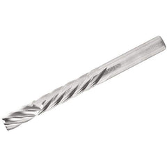 Iscar - 8mm Cutting Diam x 16mm Length of Cut, 6 Flute, Compression Spiral Router Bit - Uncoated, Right Hand Cut, Solid Carbide, 63mm OAL x 8mm Shank Diam, Square End - Top Tool & Supply