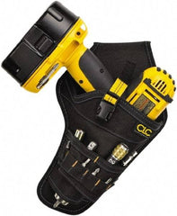 CLC - Drill/Impact Driver Holster with 8 Pockets - Ballistic Polyester, Black - Top Tool & Supply