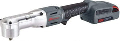 Ingersoll-Rand - 3/8" Drive 20 Volt Angled Cordless Impact Wrench & Ratchet - 1,900 RPM, 3,000 BPM, 180 Ft/Lb Torque, Lithium-Ion Batteries Not Included - Top Tool & Supply