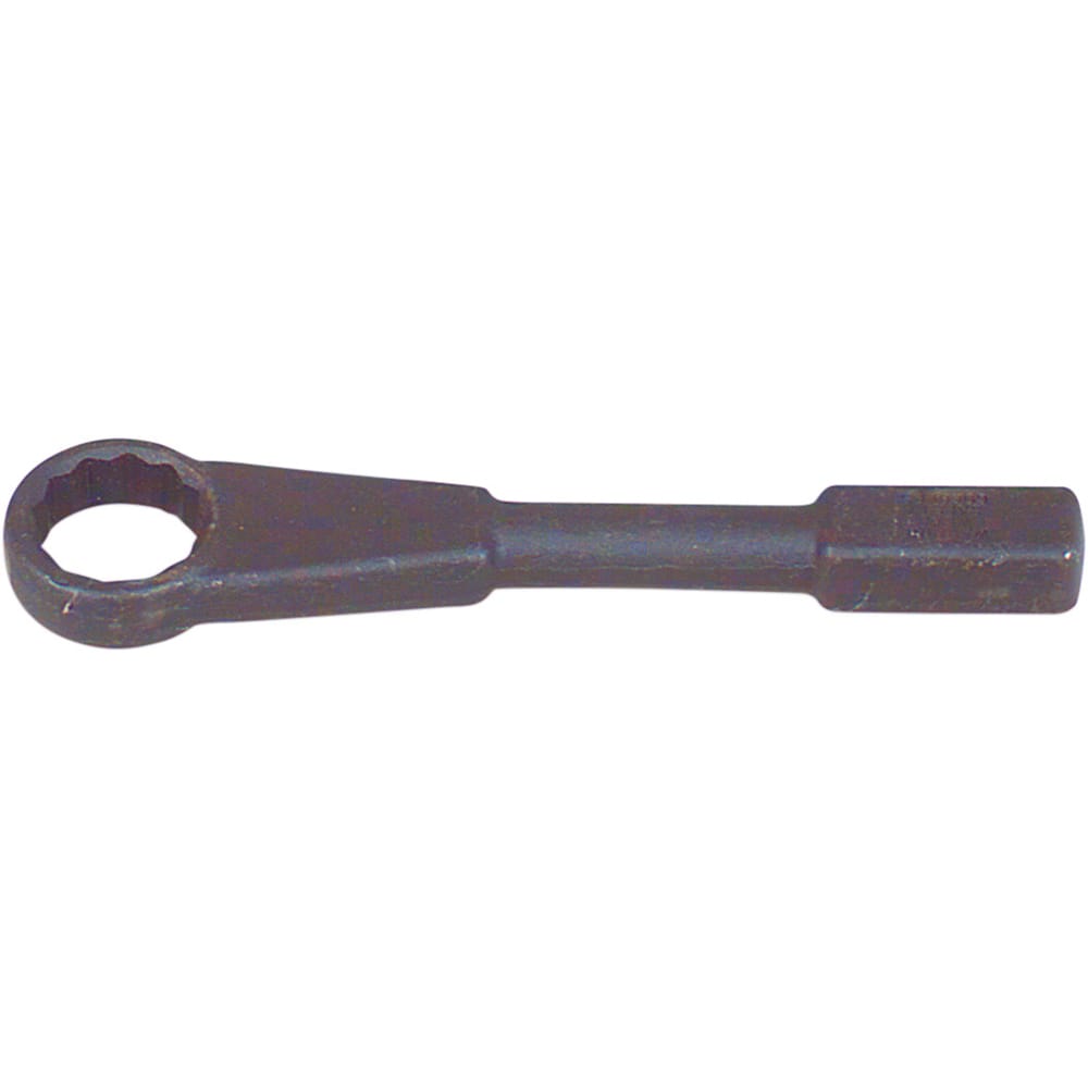 Wright Tool & Forge - Box Wrenches; Wrench Type: Striking ; Tool Type: Straight Handle ; Size (Inch): 3-3/8 ; Number of Points: 12 ; Head Type: Single End ; Finish/Coating: Black - Exact Industrial Supply