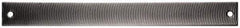 PFERD - 12" Long, Second Cut, Flat American-Pattern File - Curved Cut, 0.38" Overall Thickness, Flexible - Top Tool & Supply