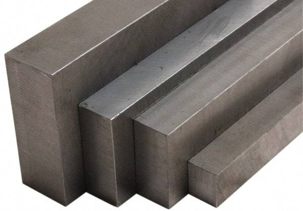 Value Collection - 3/4 Inch Thick x 3 Inch Wide x 12 Inch Long, 420 ESR Stainless Steel Rectangular Rod - Tolerance:  +0.015/+0.055 Inch Thickness, +0.060/+0.187 Inch Wide, +0.125/+0.375 Inch Length - Top Tool & Supply