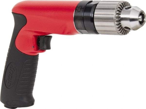 Sioux Tools - 1/2" Keyed Chuck - Pistol Grip Handle, 2,600 RPM, 14.16 LPS, 30 CFM, 1 hp - Top Tool & Supply