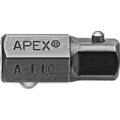 Apex - Socket Adapters & Universal Joints Type: Adapter Male Size: 3/8 - Top Tool & Supply