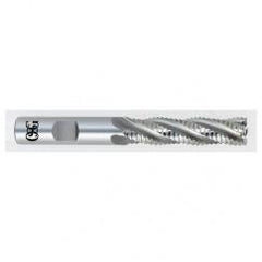 7/8 x 3/4 x 1-7/8 x 4-1/8 5 Fl HSS-CO Roughing Non-Center Cutting End Mill -  Bright - Top Tool & Supply