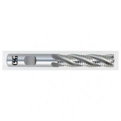 1-3/4 x 1-1/4 x 4 x 6-1/2 6 Fl HSS-CO Roughing Non-Center Cutting End Mill -  Bright - Top Tool & Supply