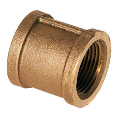 Merit Brass - Brass & Chrome Pipe Fittings Type: Coupling Fitting Size: 1 - Top Tool & Supply