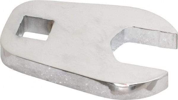 Proto - 22mm 1/2" Drive Full Polish Chrome Open End Crowfoot Wrench - 2.9" OAL - Top Tool & Supply