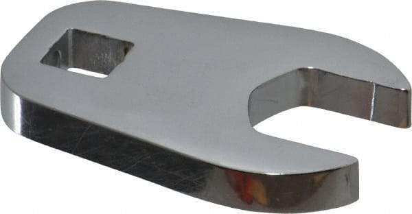 Proto - 23mm 1/2" Drive Full Polish Chrome Open End Crowfoot Wrench - 2.8" OAL - Top Tool & Supply