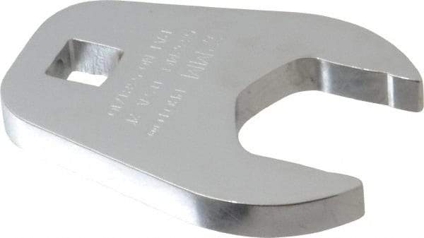 Proto - 32mm 1/2" Drive Full Polish Chrome Open End Crowfoot Wrench - 3.3" OAL - Top Tool & Supply