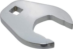 Proto - 36mm 1/2" Drive Full Polish Chrome Open End Crowfoot Wrench - 3.4" OAL - Top Tool & Supply