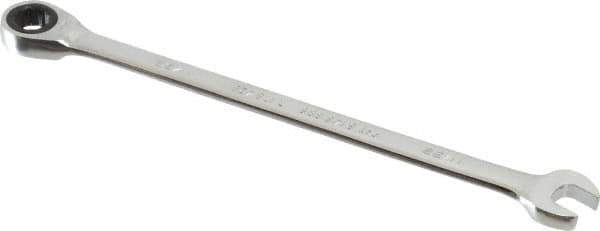 Blackhawk by Proto - 11/32" 12 Point Combination Wrench - 15° Head Angle, 6-7/8" OAL, Steel, Chrome Finish - Top Tool & Supply