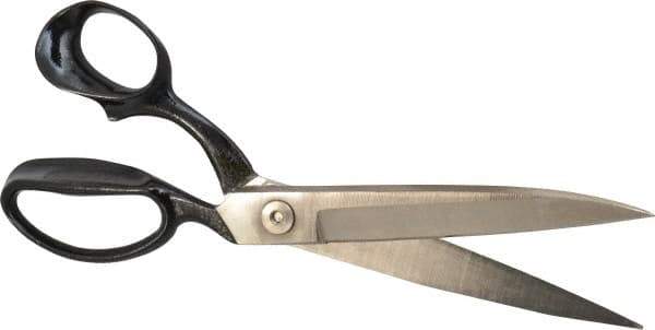 Wiss - 6" LOC, 12-1/2" OAL Inlaid Heavy Duty Shears - Offset Handle, For Composite Materials, Fabrics, Upholstery - Top Tool & Supply