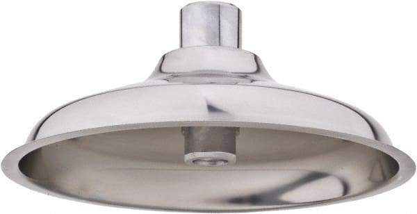 Haws - 1" Inlet, 10-5/8" Long x 10-5/8" Wide x 4-9/16" High x 3/32" Thick, Stainless Steel Plumbed Wash Station Showerhead - Compatible with Emergency Showers, Combination Drench Shower & Eye/Face Wash Stations - Top Tool & Supply