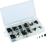 160 Pc. Metric Allen Head Set Screw Asst. - 3mm x 5mm - 10mm x 12mm - Top Tool & Supply