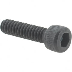 Value Collection - #10-24 UNC Hex Socket Drive, Socket Cap Screw - Alloy Steel, Black Oxide Finish, Fully Threaded, 3/4" Length Under Head - Top Tool & Supply