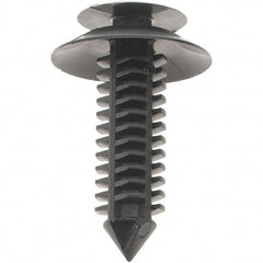 Value Collection - 8mm Hole Diam, 14mm OAL, Ratchet Shank, Nylon Panel Rivet - 8mm Material Thickness - Top Tool & Supply