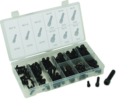 106 Pc. Metric Socket Head Screw Asst. - M4 x 12 - M10 x 40 - Top Tool & Supply