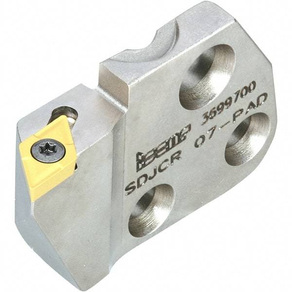 Iscar - Right Hand Cut, DC.. Insert Compatiblity, Modular Turning & Profiling Cutting Unit Head - 17.2mm Head Length, Series Modular Grip - Top Tool & Supply