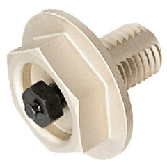 Iscar - Pin-In Hex Coolant Lock Screw Assembly for Indexable Face/Shell Mills - M10 Thread, For Use with Tool Holders - Top Tool & Supply