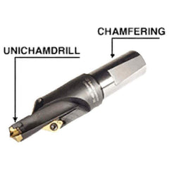 Iscar - Series ChamRing, 0.984" Overall Diam, 5.21" OAL Drilling Chamfer Ring - XCGT 09... Insert - Top Tool & Supply