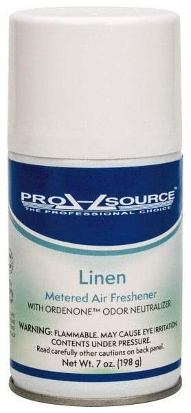 PRO-SOURCE - 7 oz Aerosol Can Air Freshener - Spray, Linen Scent - Top Tool & Supply