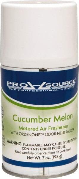 PRO-SOURCE - 7 oz Aerosol Can Air Freshener - Spray, Melon Scent - Top Tool & Supply