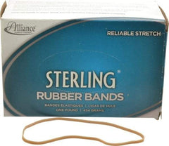 Alliance - 7 Inch Circumference, 1/8 Inch Wide, Ergonomic Rubber Band Strapping - 250 Pieces - Top Tool & Supply