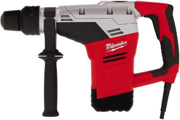 Milwaukee Tool - 120 Volt 1-9/16" SDS Max Chuck Electric Rotary Hammer - 0 to 3,000 BPM, 0 to 450 RPM - Top Tool & Supply