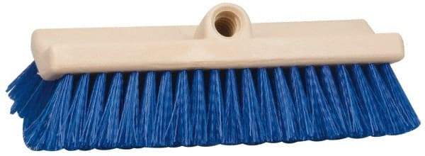 PRO-SOURCE - Polypropylene Scrub Brush - 10" OAL, Blue - Top Tool & Supply