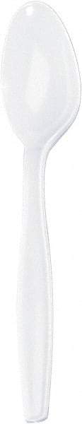 Dixie - Dixie Plastic Tableware, Heavy Mediumweight Teaspoons - White - Top Tool & Supply