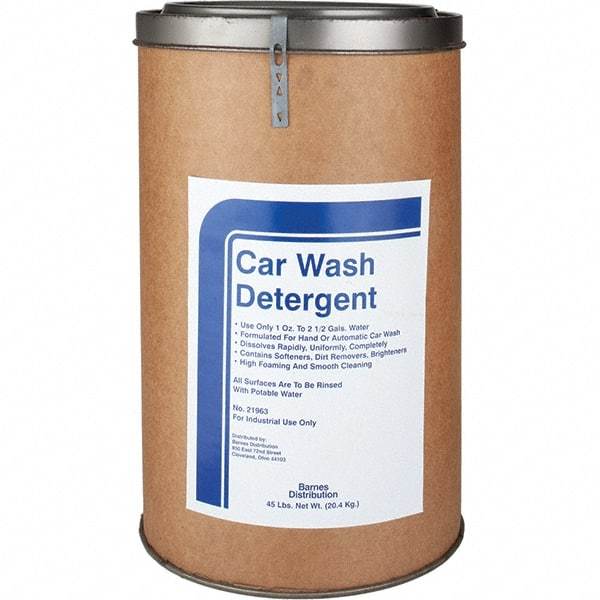 Made in USA - Automotive Car Wash Soap - 45 Lb Canister - Top Tool & Supply