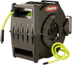 Legacy - 75' Spring Retractable Hose Reel - 300 psi, Hose Included - Top Tool & Supply