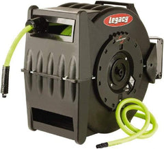 Legacy - 50' Spring Retractable Hose Reel - 300 psi, Hose Included - Top Tool & Supply