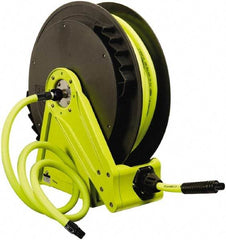 Legacy - 50' Spring Retractable Hose Reel - 300 psi, Hose Included - Top Tool & Supply