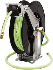 Legacy - 50' Spring Retractable Hose Reel - 300 psi, Hose Included - Top Tool & Supply