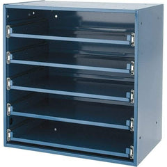 Durham - 5 Drawer, Small Parts Slide Rack Cabinet - 12-1/2" Deep x 20-1/2" Wide x 21" High - Top Tool & Supply