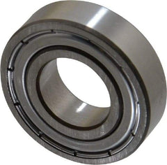 SKF - 15mm Bore Diam, 32mm OD, Double Shield Deep Groove Radial Ball Bearing - 9mm Wide, 1 Row, Round Bore, 2,850 Nm Static Capacity, 5,850 Nm Dynamic Capacity - Top Tool & Supply