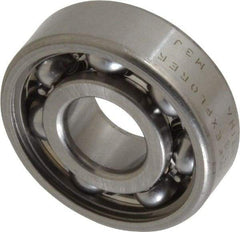 SKF - 12mm Bore Diam, 32mm OD, Open Deep Groove Radial Ball Bearing - 10mm Wide, 1 Row, Round Bore, 3,100 Nm Static Capacity, 7,280 Nm Dynamic Capacity - Top Tool & Supply