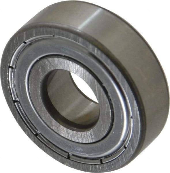 SKF - 12mm Bore Diam, 32mm OD, Double Shield Deep Groove Radial Ball Bearing - 10mm Wide, 1 Row, Round Bore, 3,100 Nm Static Capacity, 7,280 Nm Dynamic Capacity - Top Tool & Supply