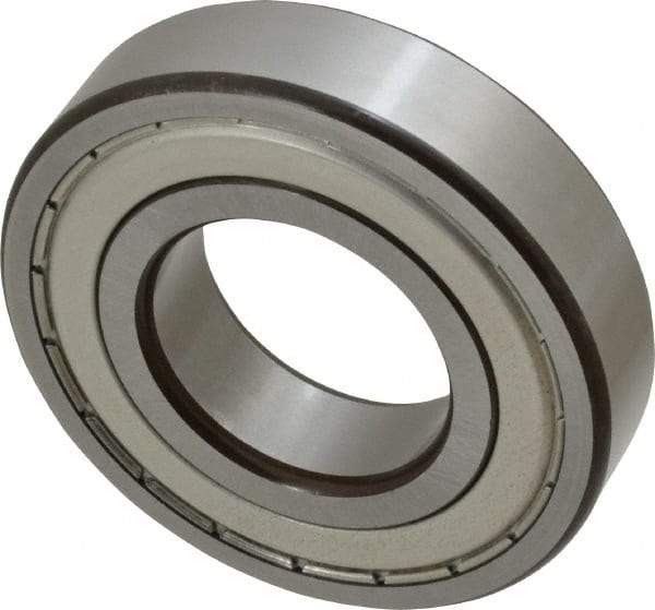 SKF - 35mm Bore Diam, 72mm OD, Double Shield Deep Groove Radial Ball Bearing - 17mm Wide, 1 Row, Round Bore, 15,300 Nm Static Capacity, 27,000 Nm Dynamic Capacity - Top Tool & Supply