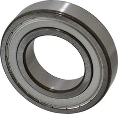 SKF - 45mm Bore Diam, 85mm OD, Double Shield Deep Groove Radial Ball Bearing - 19mm Wide, 1 Row, Round Bore, 21,600 Nm Static Capacity, 35,100 Nm Dynamic Capacity - Top Tool & Supply