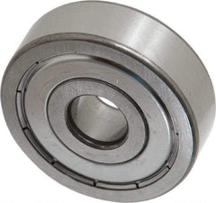 SKF - 10mm Bore Diam, 35mm OD, Double Shield Deep Groove Radial Ball Bearing - 11mm Wide, 1 Row, Round Bore, 3,400 Nm Static Capacity, 8,520 Nm Dynamic Capacity - Top Tool & Supply