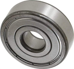 SKF - 12mm Bore Diam, 37mm OD, Double Shield Deep Groove Radial Ball Bearing - 12mm Wide, 1 Row, Round Bore, 4,150 Nm Static Capacity, 10,100 Nm Dynamic Capacity - Top Tool & Supply