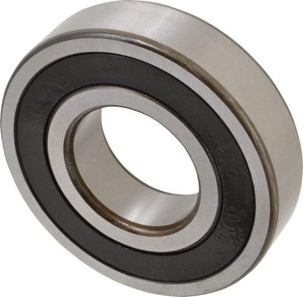 SKF - 50mm Bore Diam, 110mm OD, Double Seal Deep Groove Radial Ball Bearing - 27mm Wide, 1 Row, Round Bore, 38,000 Nm Static Capacity, 65,000 Nm Dynamic Capacity - Top Tool & Supply