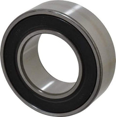 SKF - 50mm Bore Diam, 90mm OD, Double Seal Angular Contact Radial Ball Bearing - 30.2mm Wide, 2 Rows, Round Bore, 39,000 Lb Static Capacity, 48,800 Lb Dynamic Capacity - Top Tool & Supply