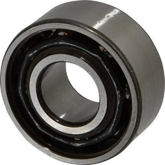 SKF - 30mm Bore Diam, 72mm OD, Open Angular Contact Radial Ball Bearing - 30.2mm Wide, 2 Rows, Round Bore, 29,000 Lb Static Capacity, 41,600 Lb Dynamic Capacity - Top Tool & Supply