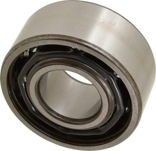 SKF - 35mm Bore Diam, 80mm OD, Open Angular Contact Radial Ball Bearing - 34.9mm Wide, 2 Rows, Round Bore, 35,500 Lb Static Capacity, 49,400 Lb Dynamic Capacity - Top Tool & Supply